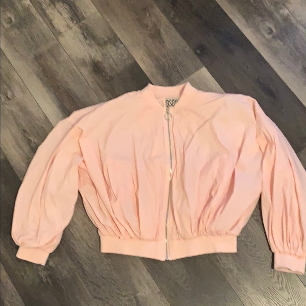 Pink wind breaker